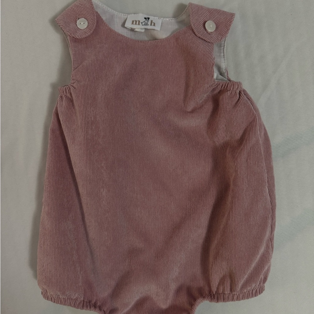 Pink Corduroy Baby Diaper Cover M&H spanish clothes